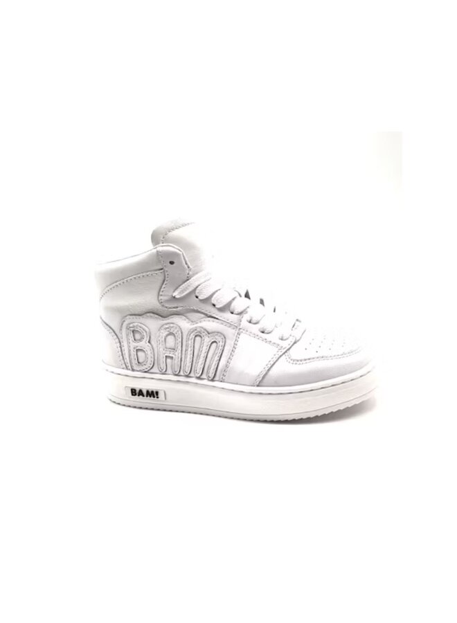 BAM sneaker BAM mid Total white