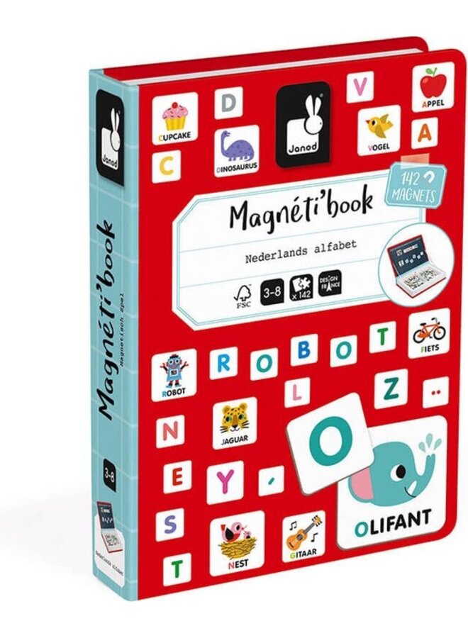 Magnetibook- alfabet nederlandstalig