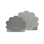 Speelkoffertjes Shell Grey (2pack)
