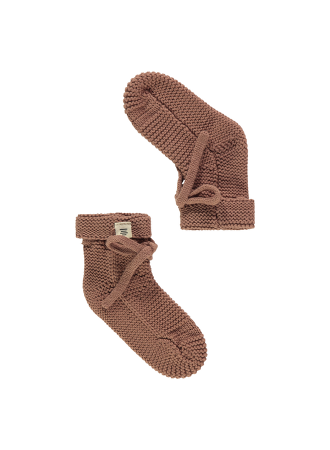 Baby Slippers , Mocha