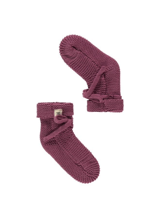 Baby Slippers , Cranberry