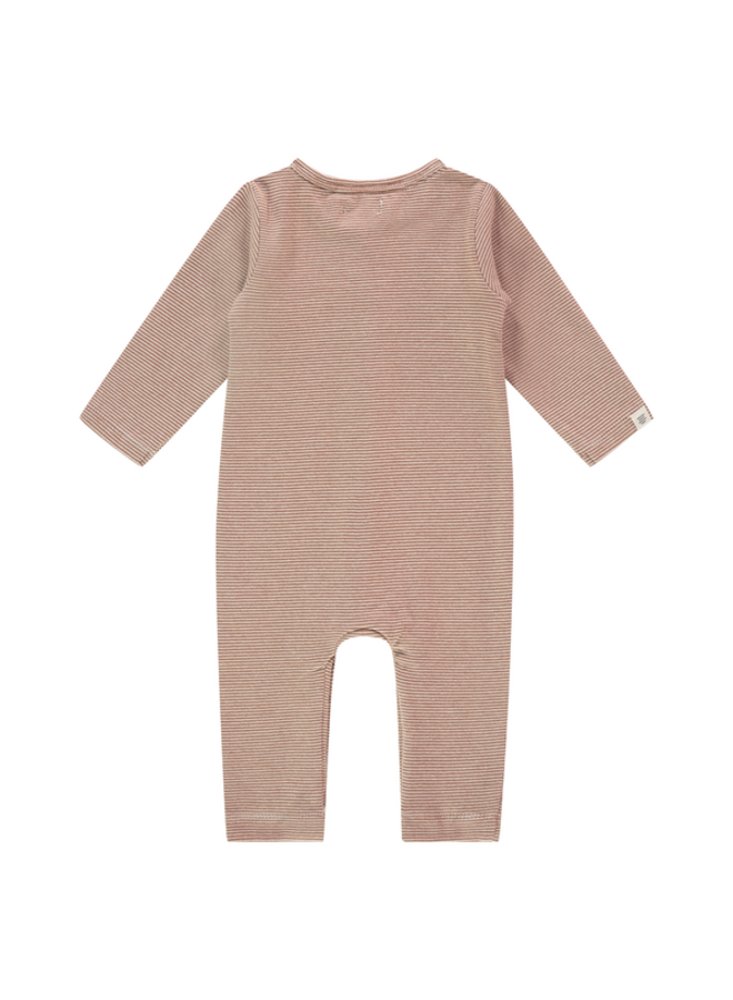 Baby Suit LS , Pearl