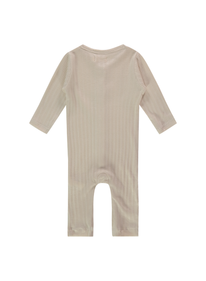 Baby Suit LS , Pearl