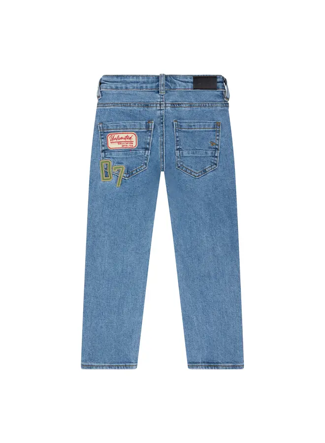 Straight Fit , Used Medium Denim