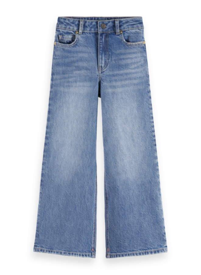 The Wave Wide Leg Jeans Dream , 410-Navy , 177990