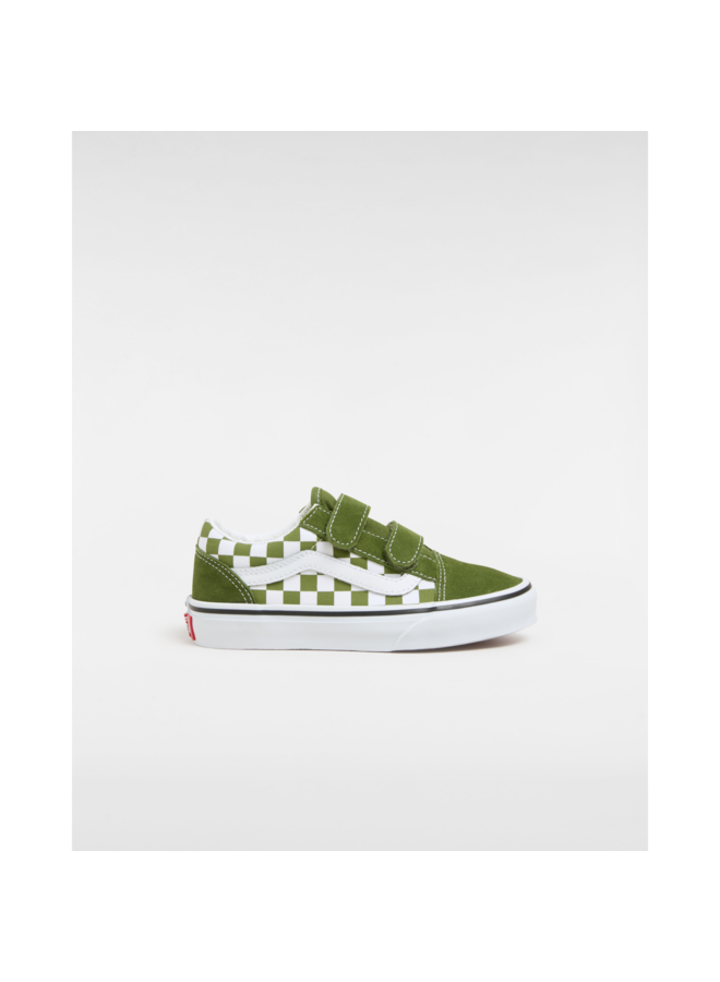 Sneaker , Old Skool V Color Theory Checkerboard , Pesto