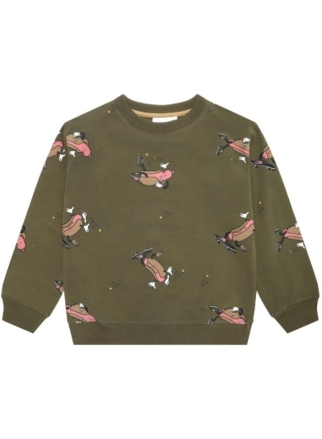 Sweatshirt , Ivy Green