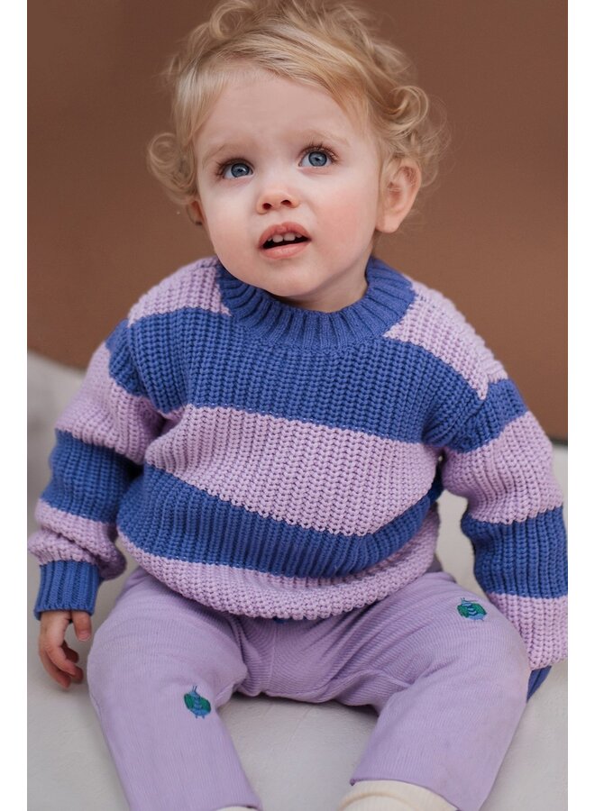 Lenny , Knitted Sweater , Lavendula