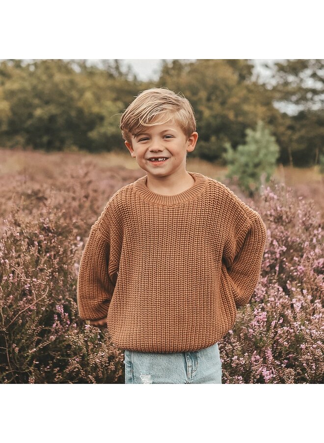 Sweater , Indian Tan