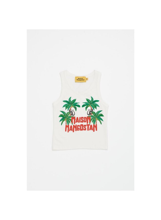 Monkey Forest Tank White , 25100026