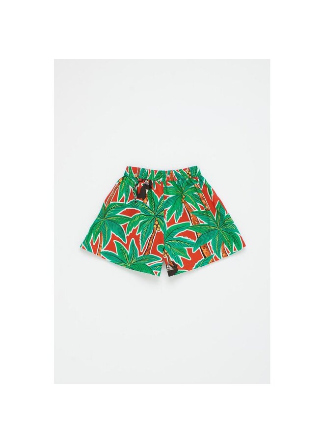 Monkey Forest Short Red , 25100068