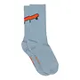 Skate Socks, Blue Fog