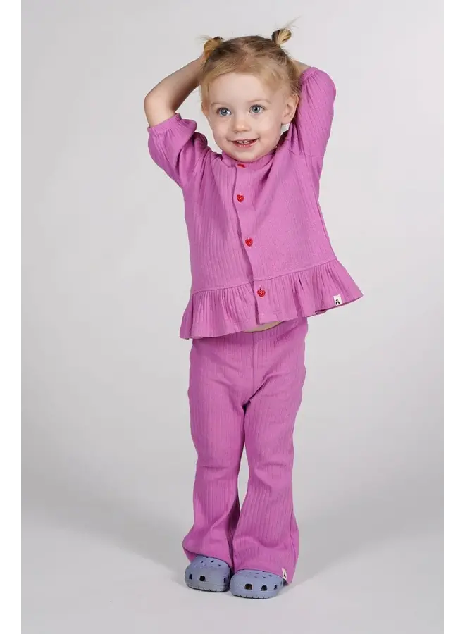 Nena Flared Pants, Rosebud
