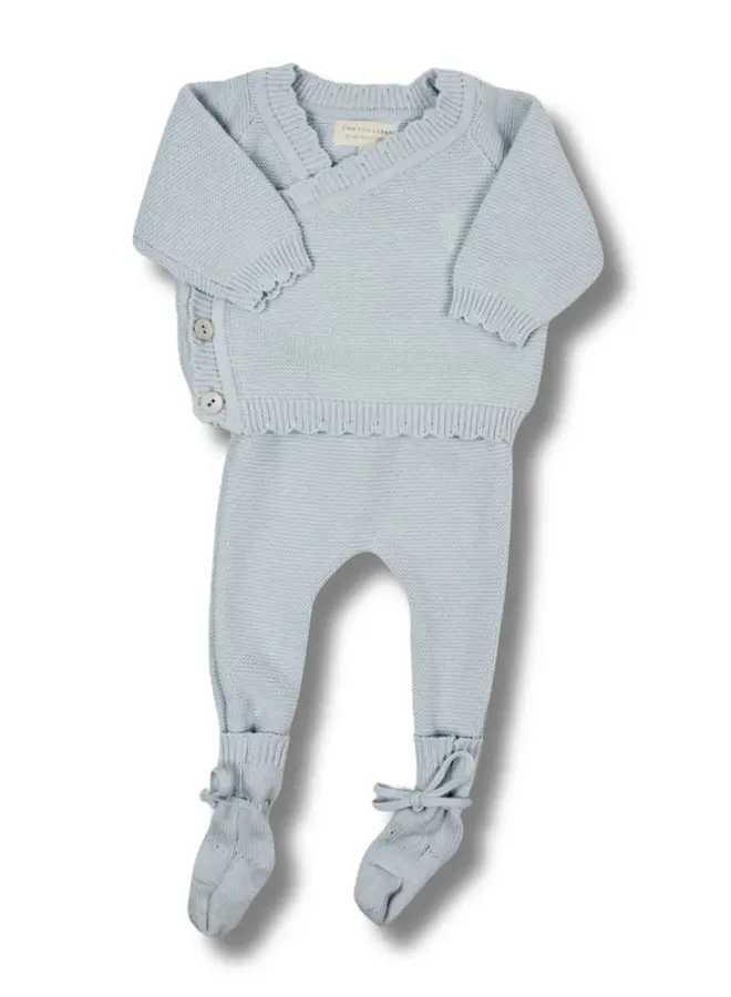 Beau knitted skyblue