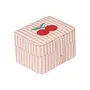 Stripe cherry jewellery box