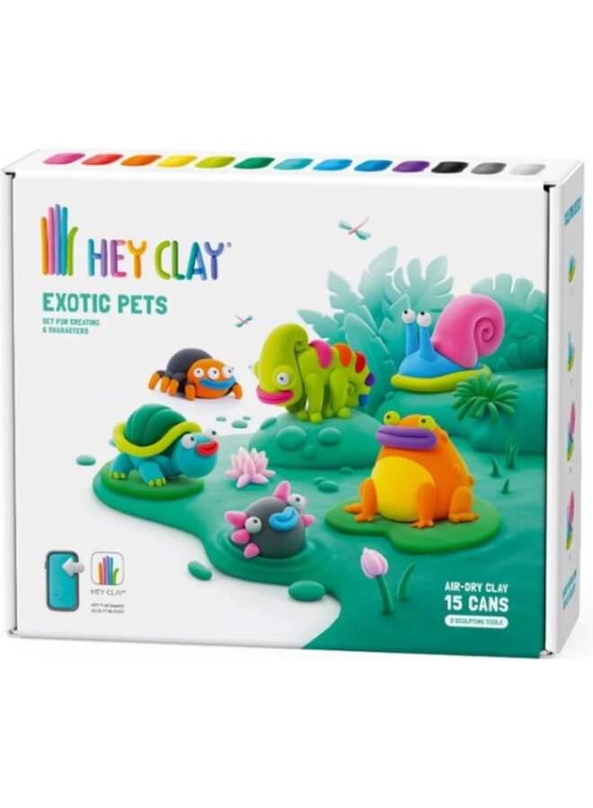 Hey clay exotic pets 15 potjes