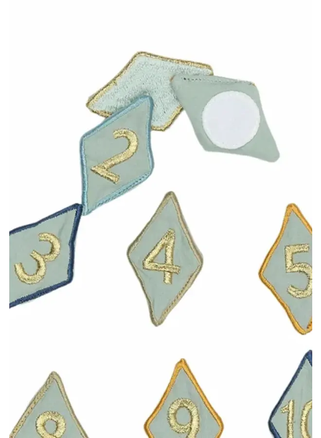 Birthday Crown with Numbers - Slate