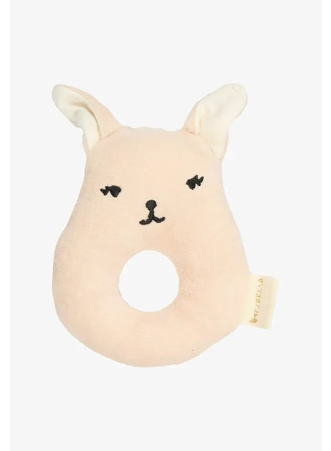Rattle - Bunny - Peach Whip