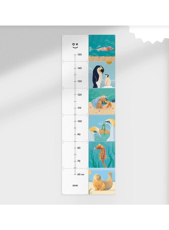 IXXI water animals groeimeter