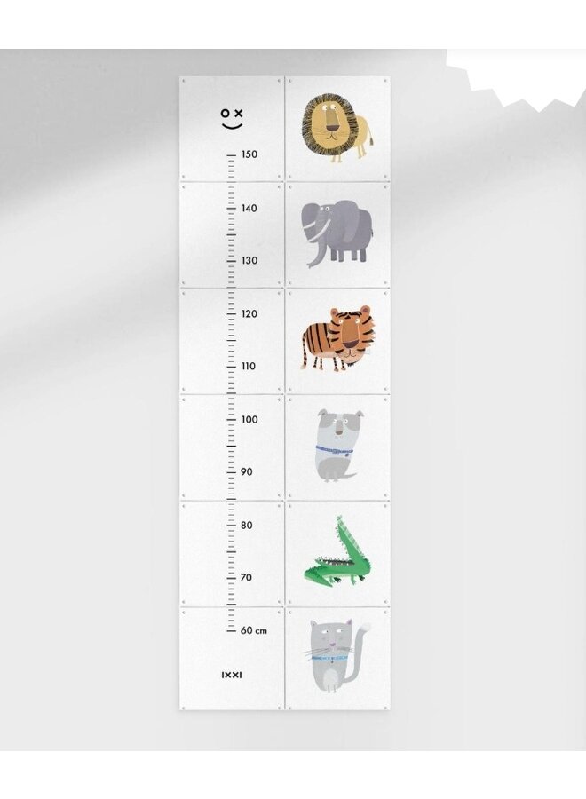 IXXI whimsical animals groeimeter