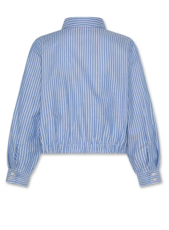 Ninja shirt stripes-light blue