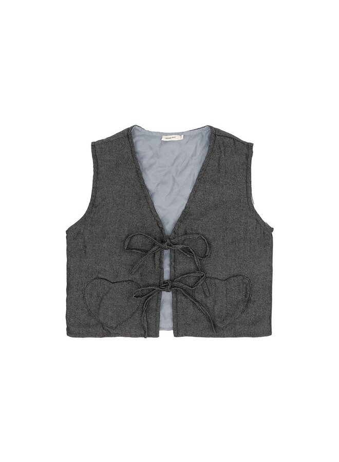 Lola gilet - denim grey