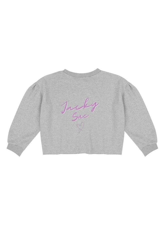 Hailey sweater - misty grey