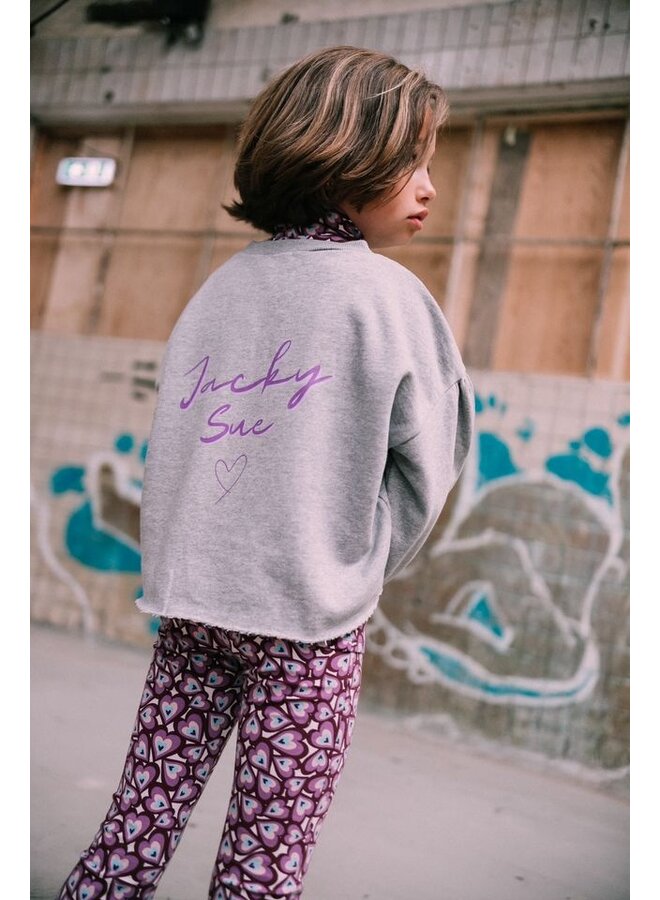 Hailey sweater - misty grey