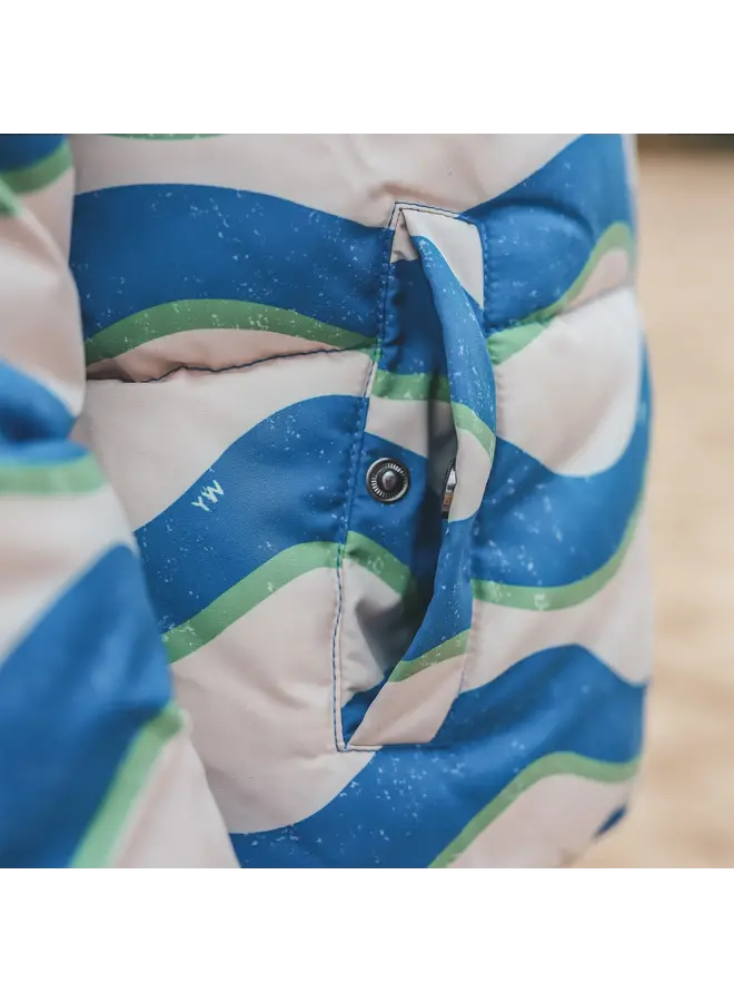 Sway puffer coat smoke grey