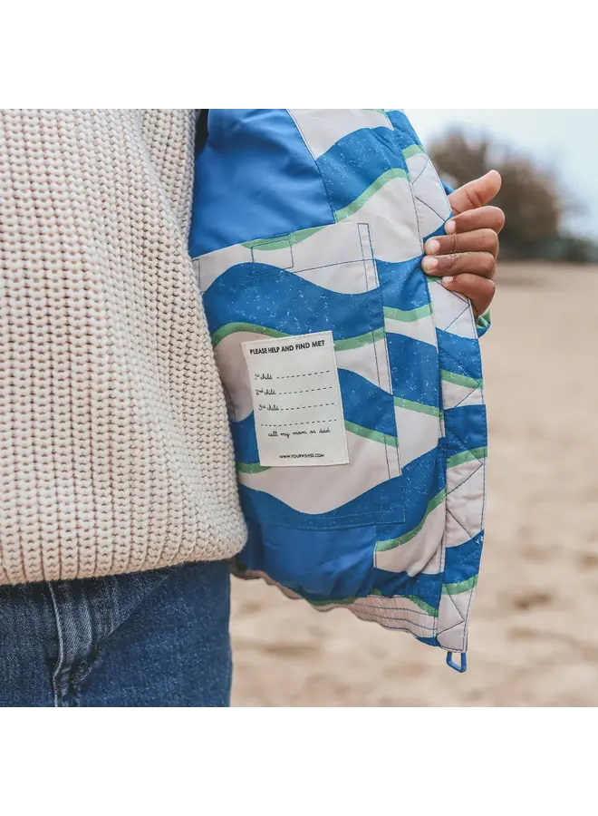 Sway puffer coat smoke grey