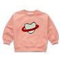 Sweater Heart Saturn Peach parfait