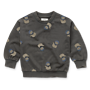 Sweater Space Cat Washed black