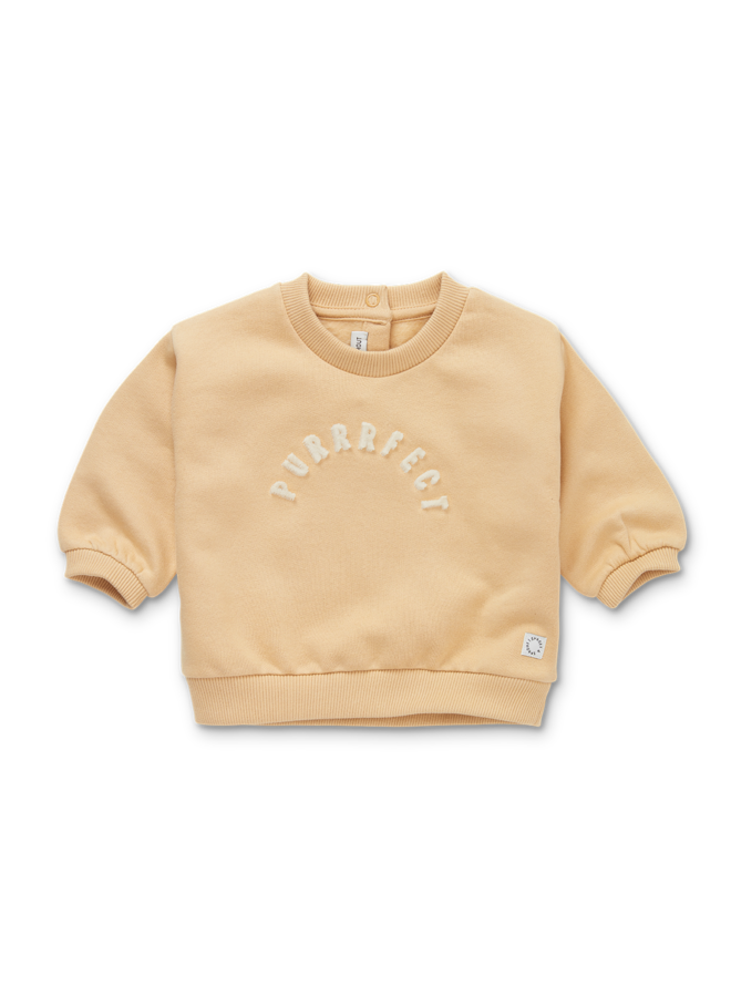 Baby Sweater Purrrfect Sand