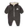 Baby Teddy Onesie Washed black