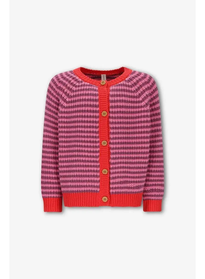 Miles Knitted Cardigan Bittersweet