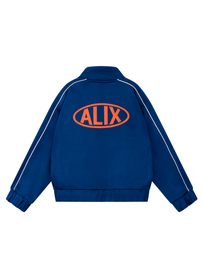 Knitted Training Jacket Intense blue