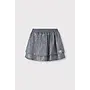 Knitted Sparkle Skirt Silver