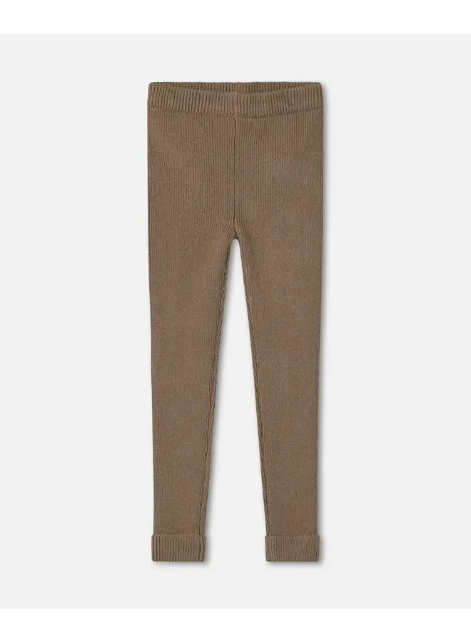 Benna Rib Legging Pine bark