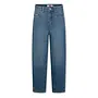 Coco middle denim pants wash middle