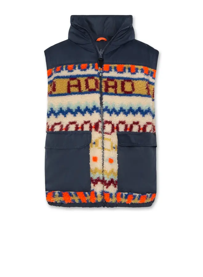 Teddy reversible bodywarmer-olive