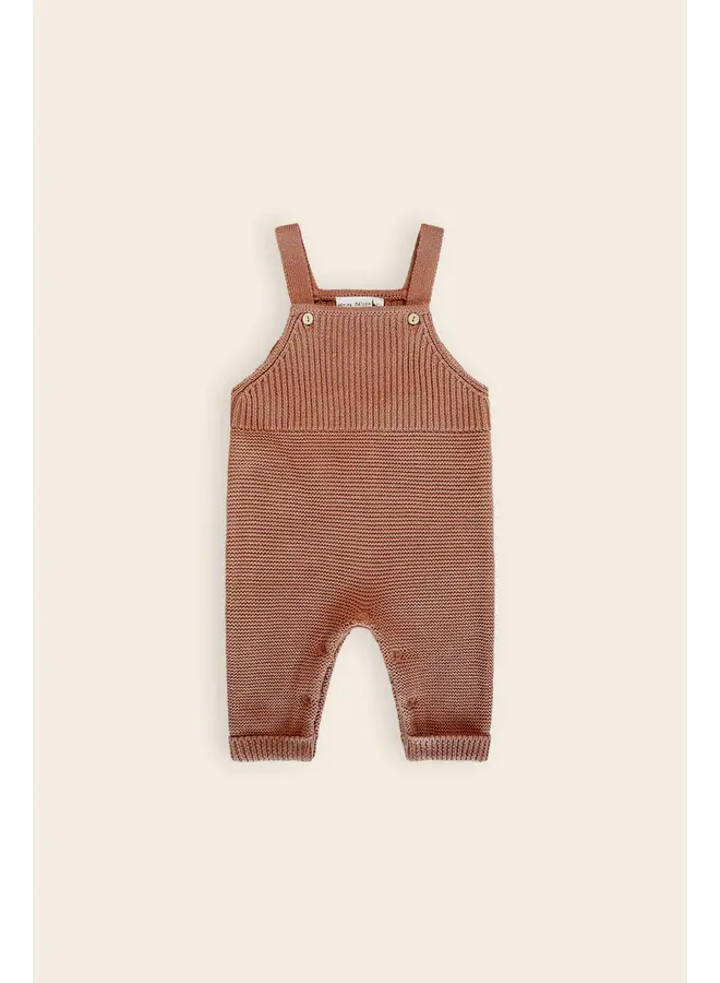 Seyo Knitted Dungaree Caramel