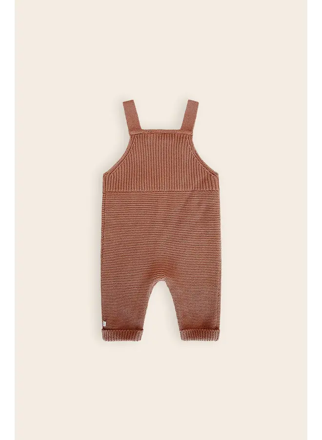 Seyo Knitted Dungaree Caramel