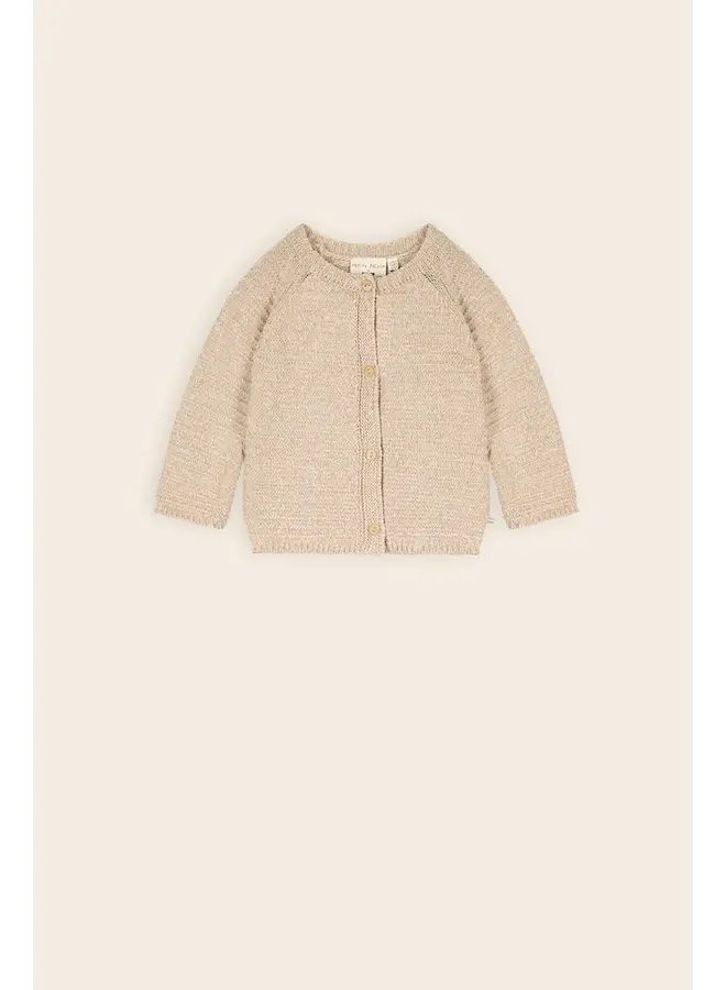 Kiki Knitted Button up Cardigan Oatmeal