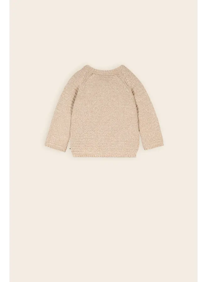 Kiki Knitted Button up Cardigan Oatmeal
