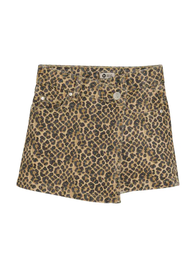 Twill skort animal