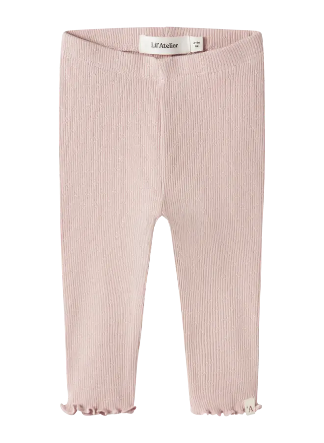 NBFNora Slim Legging Cameo Rose