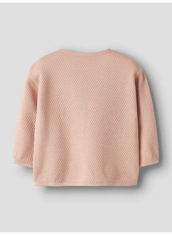 NBFNoella LS Oversize Sweat Cameo Rose
