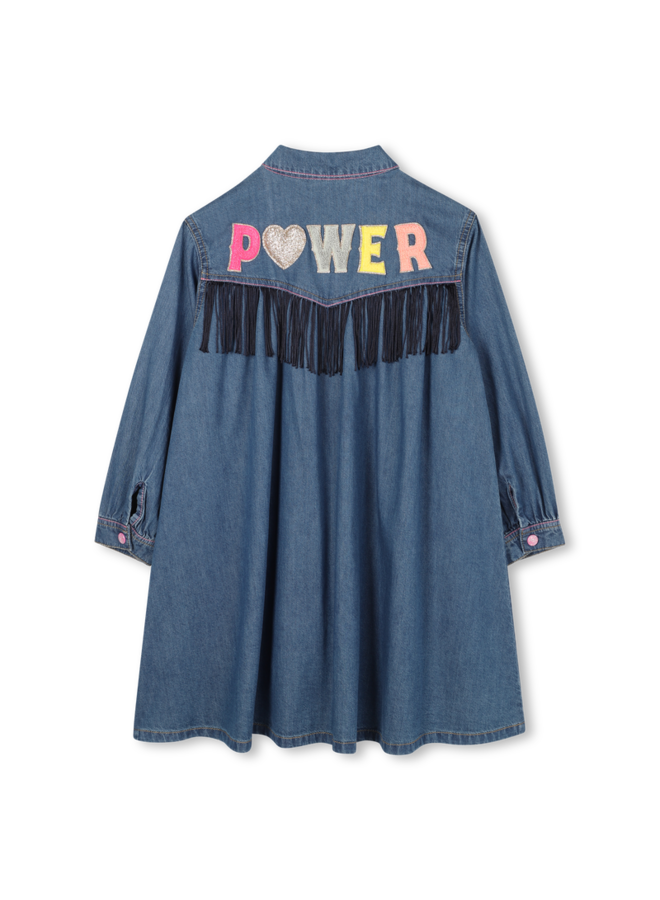 Jurk Denim Indigo U21280 W25