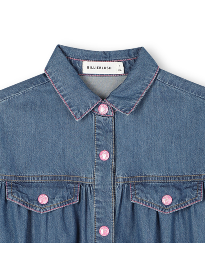 Jurk Denim Indigo U21280 W25