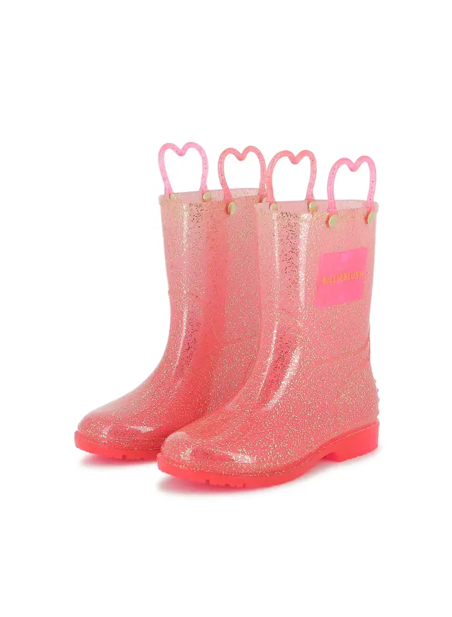 Rubberen Laarzen Billi Roze